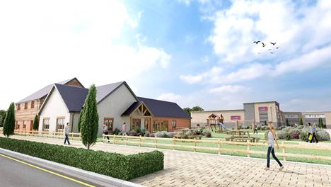 Work begins on £2.5m mixed-use retail development