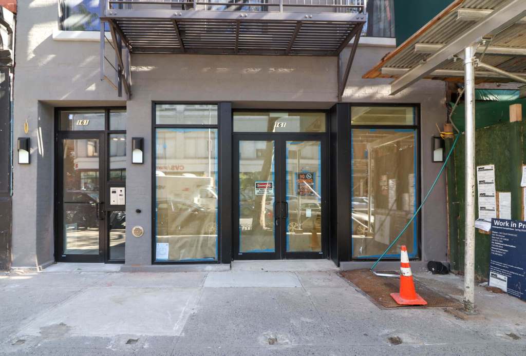 The storefront in October 2017. Photo: Susan De Vries.