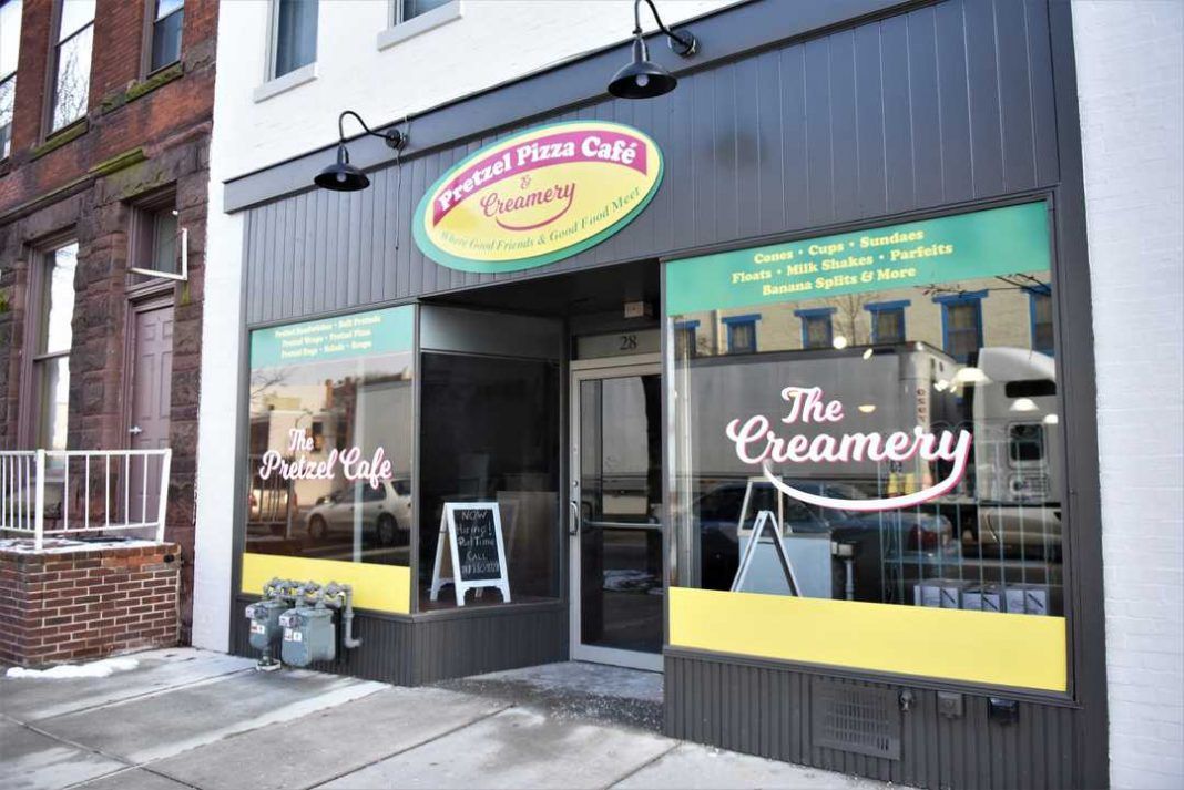 The new Pretzel Pizza Cafe & Creamery to open soon in downtown Hanover