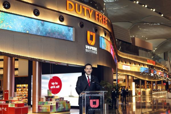 Unifree CEO Ali Şenher addresses delegates at the launch. (Photos: iGA)