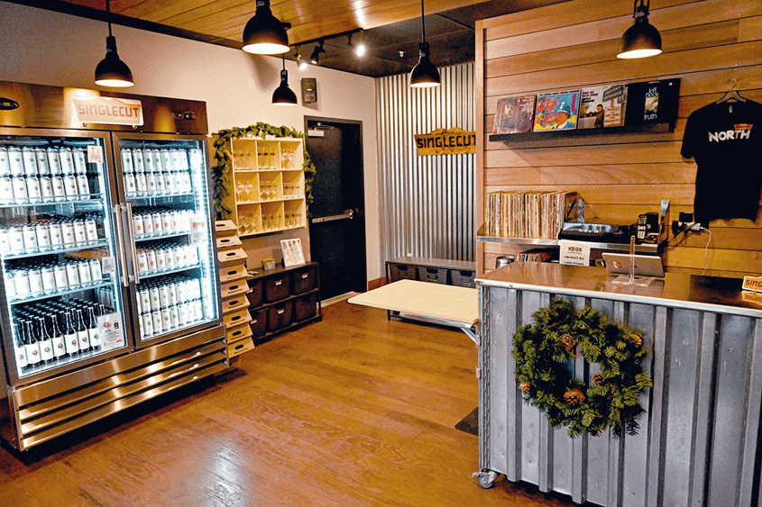 SingleCut opens Clifton Park store, taproom in progress.