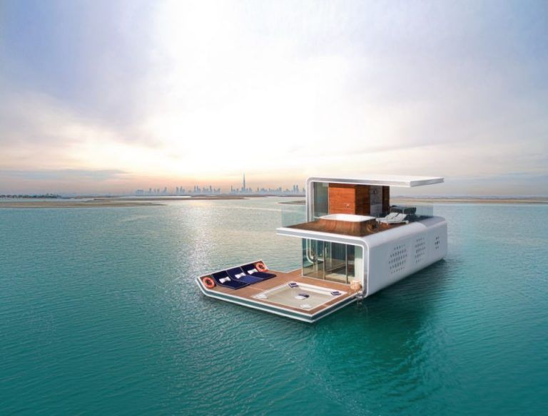 Dubai's Floating Seahorse