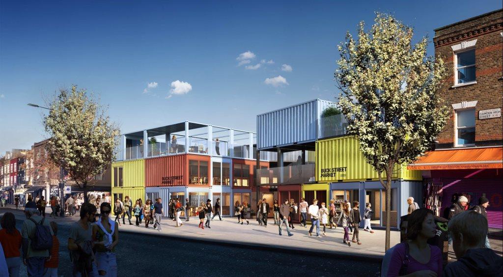 LabTech unveils redevelopment scheme for Buck Street Market | Retail ...