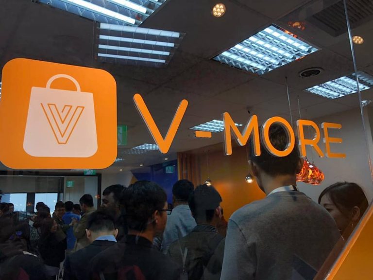 V More