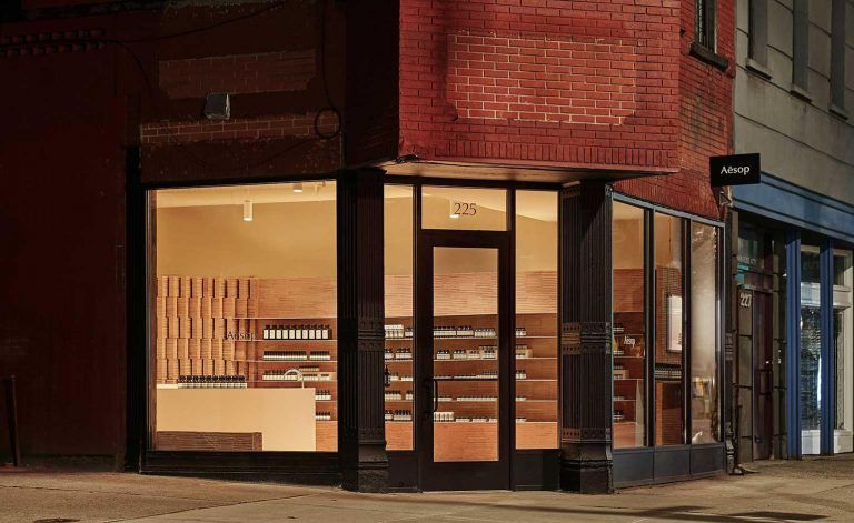 Frida Escobedo designs Aesop store in Park Slope New York
