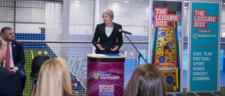 Leisure Box officially opened by Theresa May