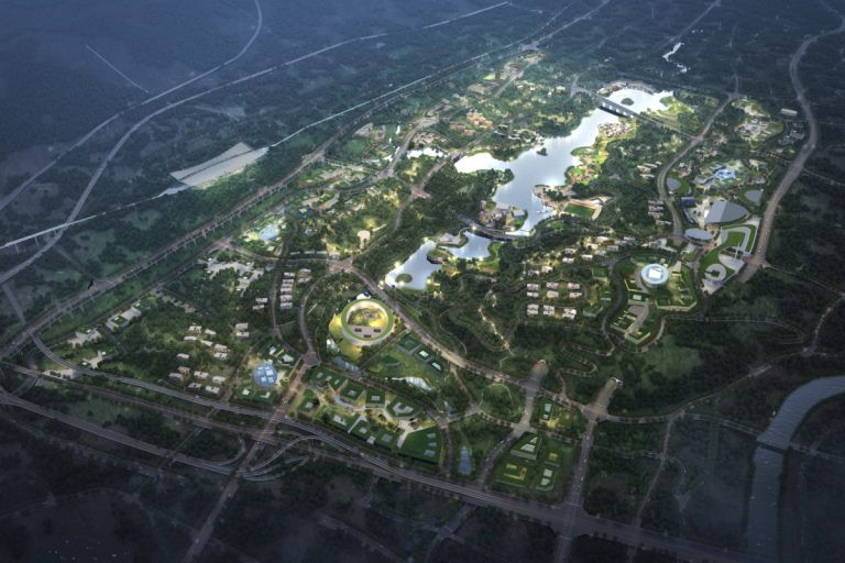 CHONGQING LIANGJIANG INNOVATION ZONE MASTERPLAN IN CHINA
