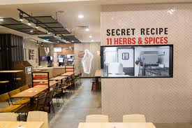 KFC Singapore open-kitchen restaurant