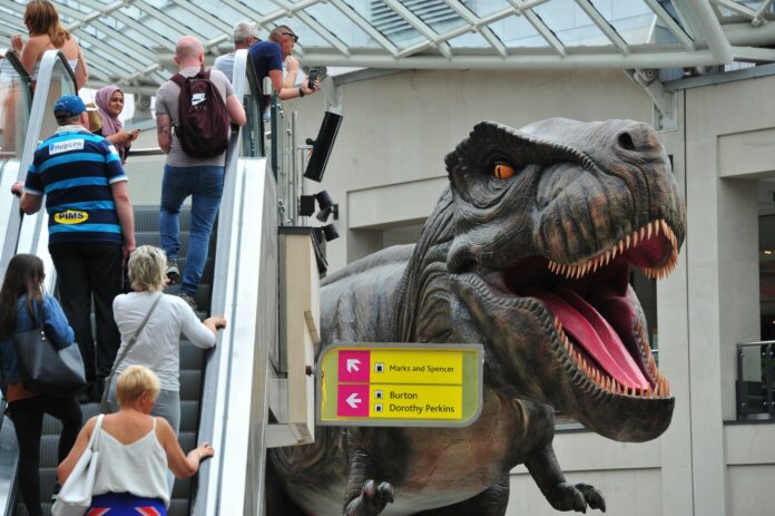 Animatronic dinosaurs, Leeds