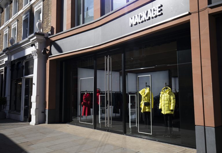Mackage comes to London’s Sloane Street in first UK standalone store