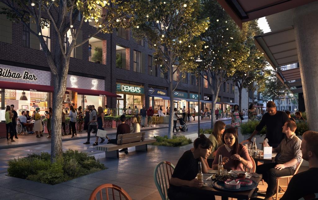 Elephant Park, Lendlease - Sayer Street