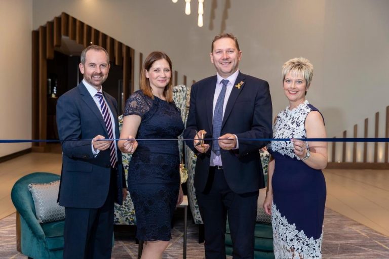 Hilton Aberdeen TECA Ribbon Cut