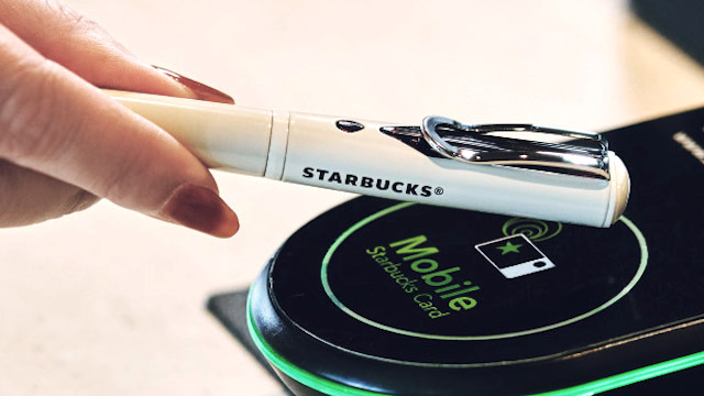 Starbucks Japan lets customers pay with a pen