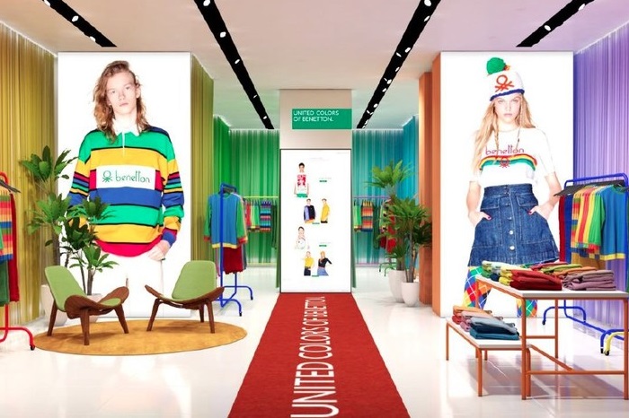Benetton Santa Monica In Store