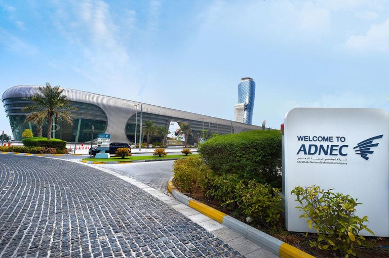 Check-in facility at ADNEC, open seven days a week from 9am to 8pm local time.