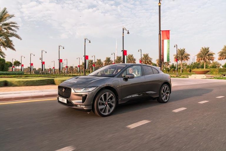 Jaguar Land Rover tests autonomous vehicle in Dubai