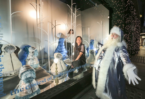 Selfridges is the first department store globally to unveil Christmas windows