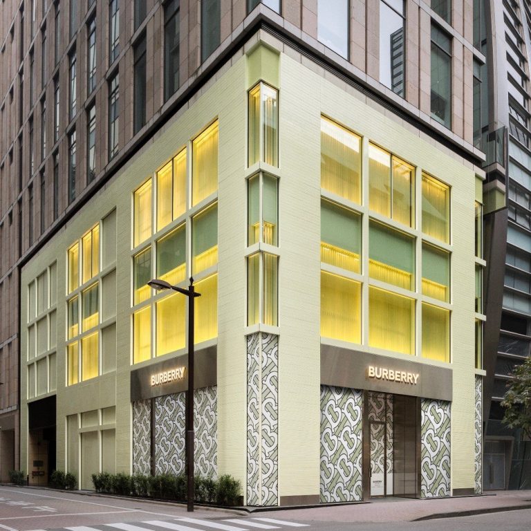 Burberry opens Riccardo tisci-designed flagship store in Ginza