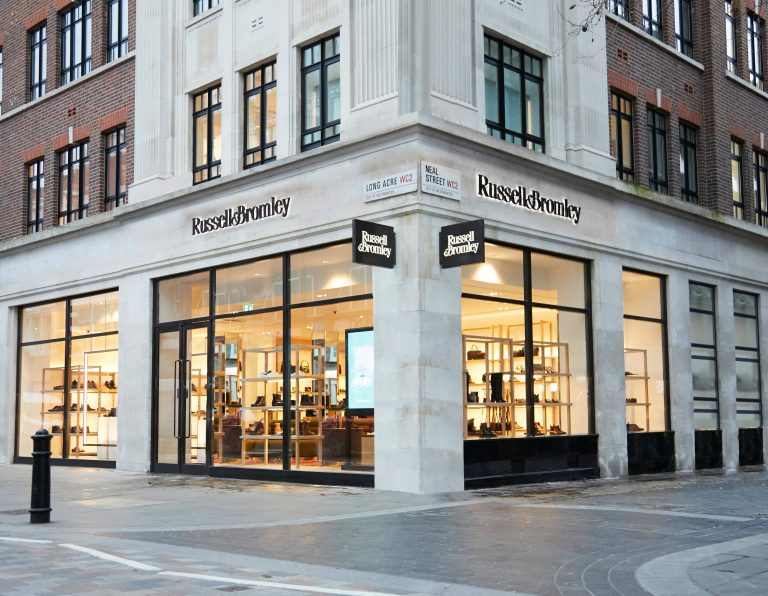Russell & Bromley have opened relocated store in Covent Garden