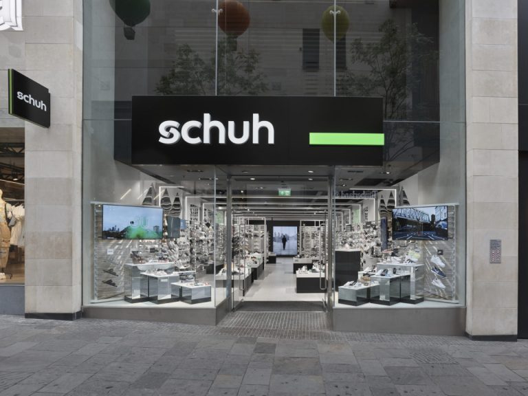 Schuh has teamed up with Recyclatex for shoe recyling