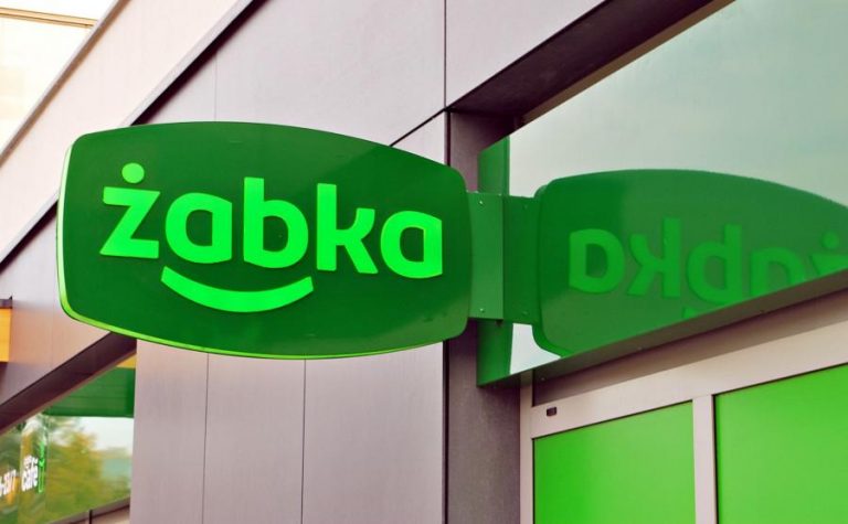 Żabka has opened a small store