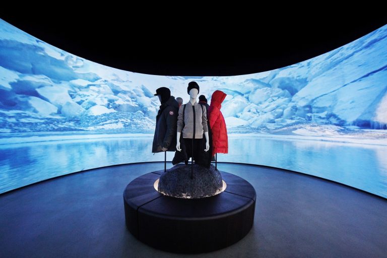 Canada Goose opens a completely inventory-free store in Toronto