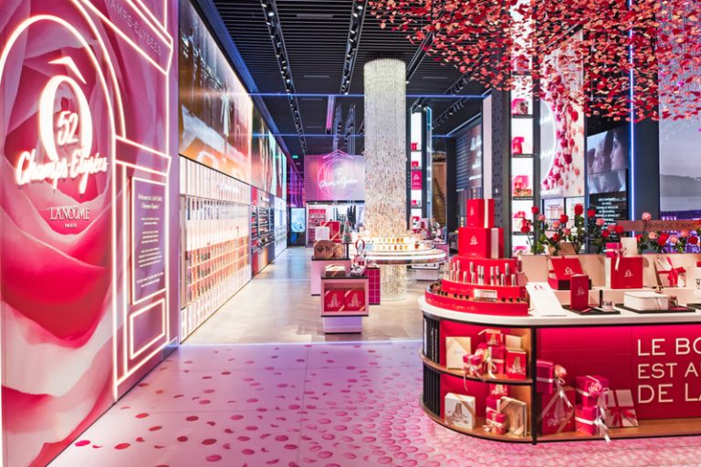 Lancome flagship unveiled in Paris