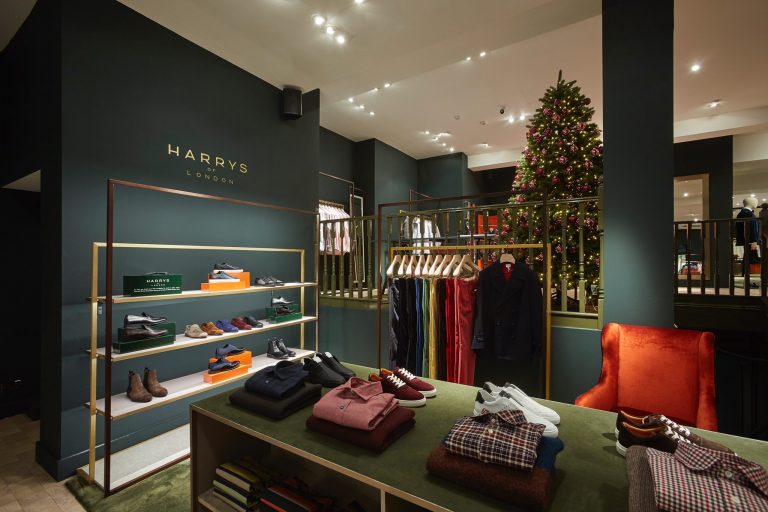 Harrys of London have opened pop-up store at flagship store