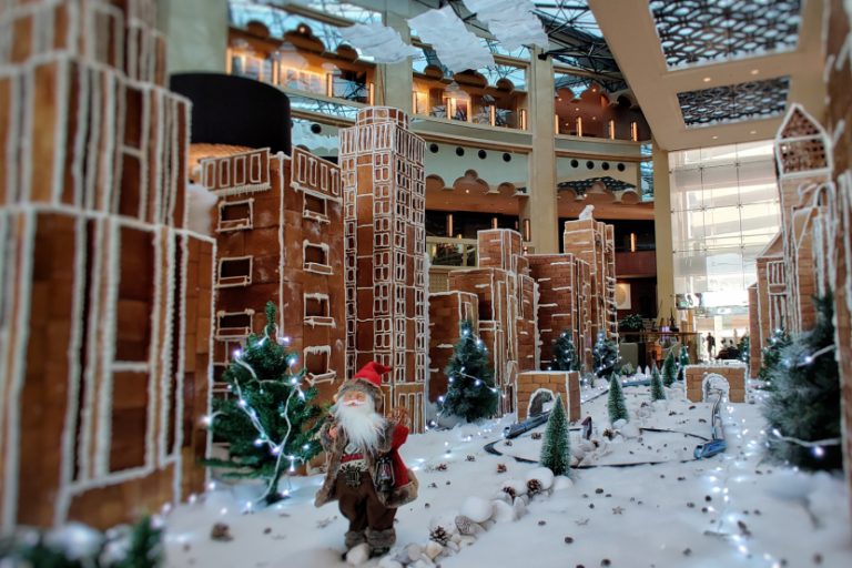 The H Dubai reveals Sheikh Zayed Road in chocolate & gingerbread