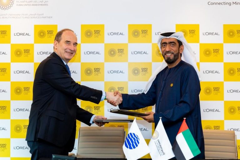The global beauty company,  L’Oreal to partner with Expo 2020