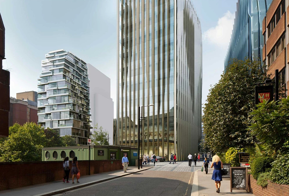 Rendering of Canopy by Hilton London City [Credit: future54]