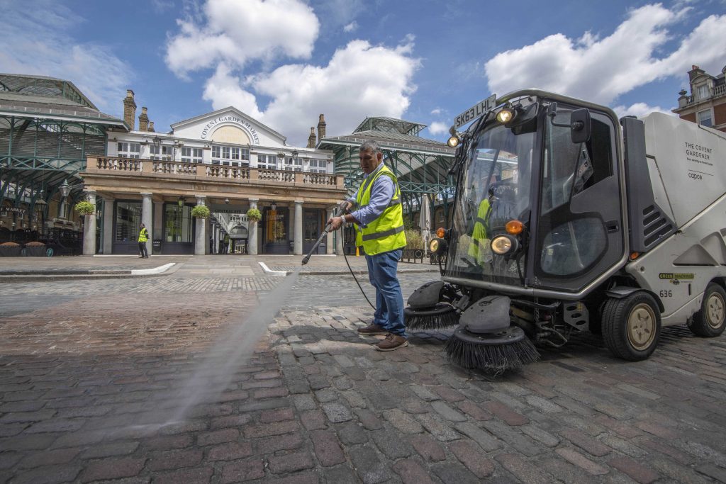 Covent Garden Prepares to re-open