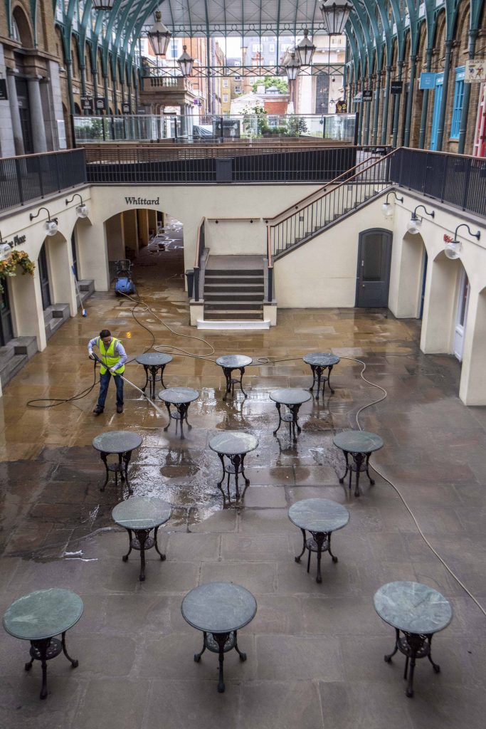 Covent Garden Prepares to re-open
