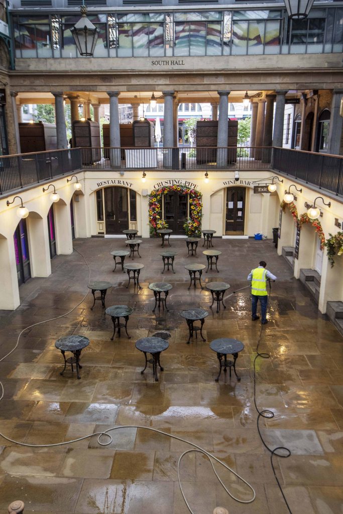 Covent Garden Prepares to re-open