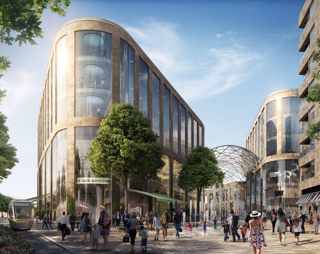 Cherrywood-Town-Centre,-Dublin,-Republic-of-Ireland,-Architect,