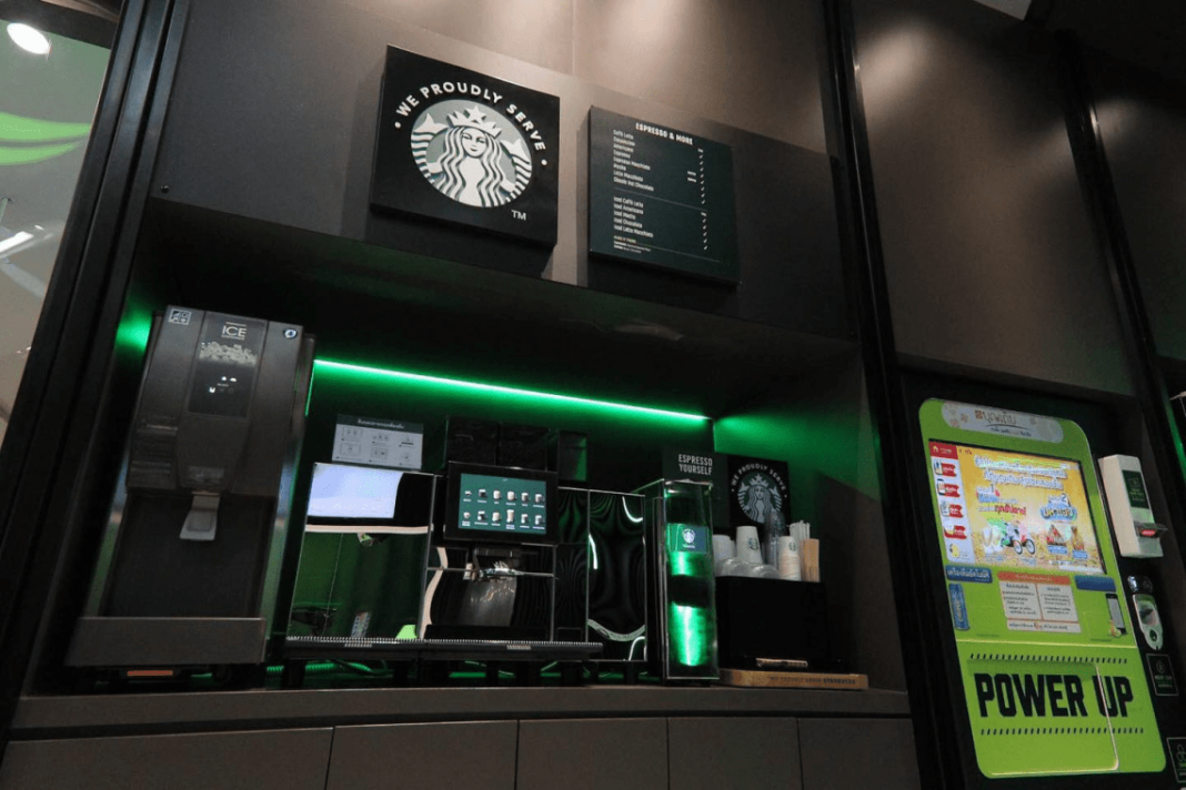 Starbucks Unveils SelfServe Coffee Kiosk Retail & Leisure International