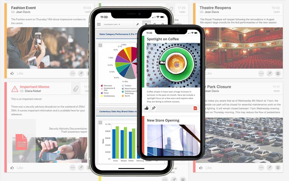 Retail-Advantage---social-feed-with-phone