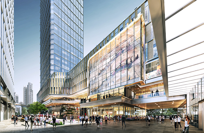 Sungang MixC Market Hall, Shenzhen, China, Developer, China Resources