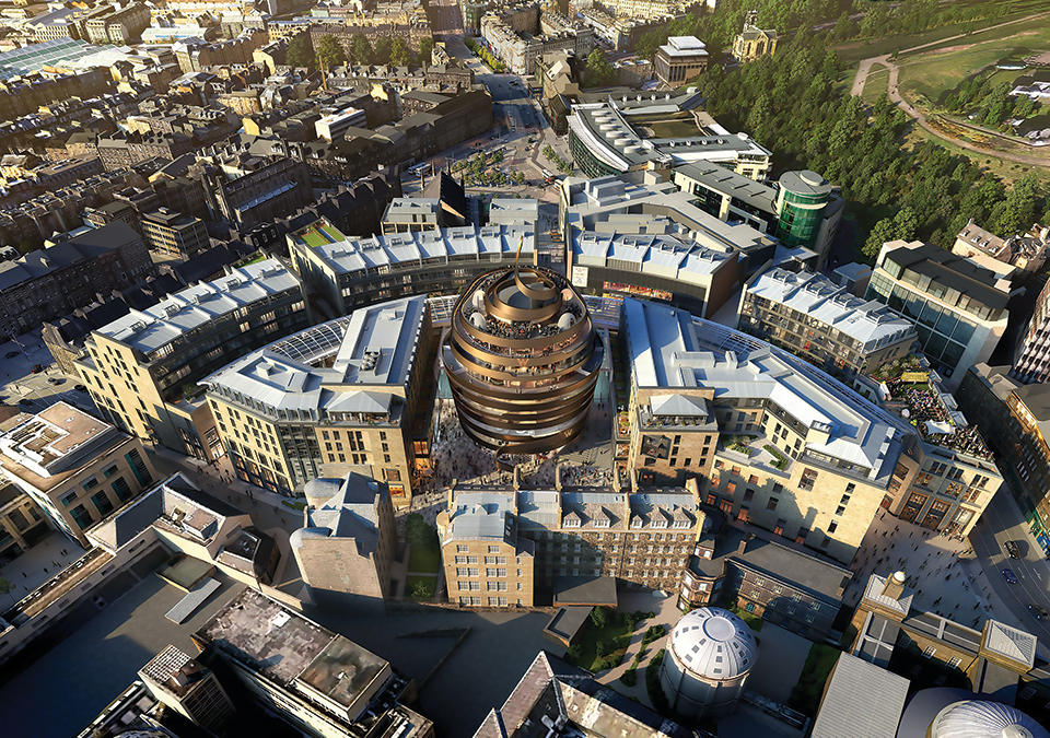 St James Quarter, Edinburgh Developer, Nuveen