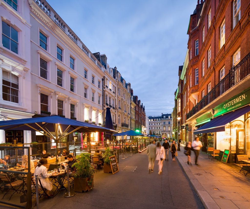 Covent Garden Announces Extension Of Al Fresco Dining Scheme Retail