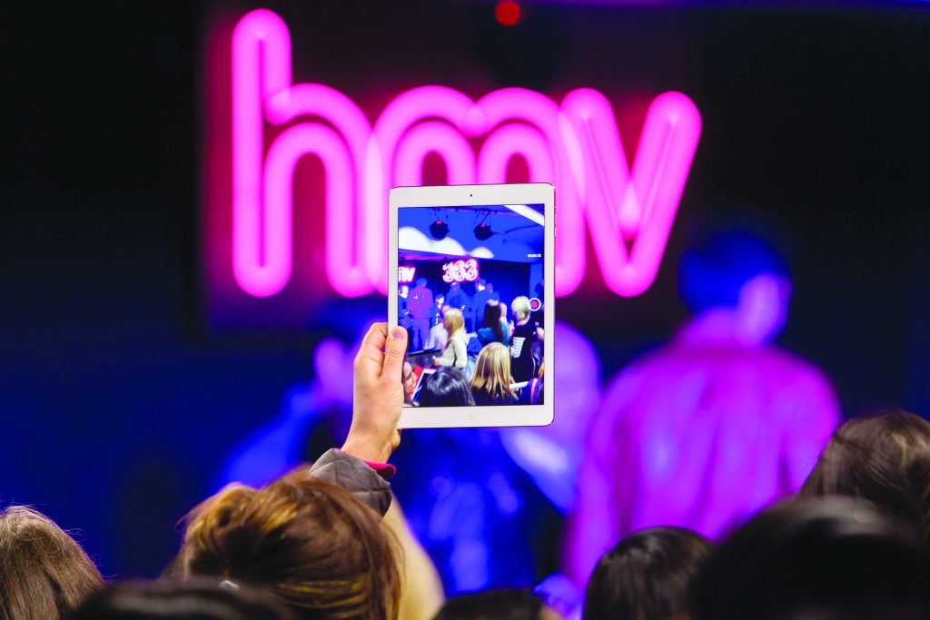 HMV social media