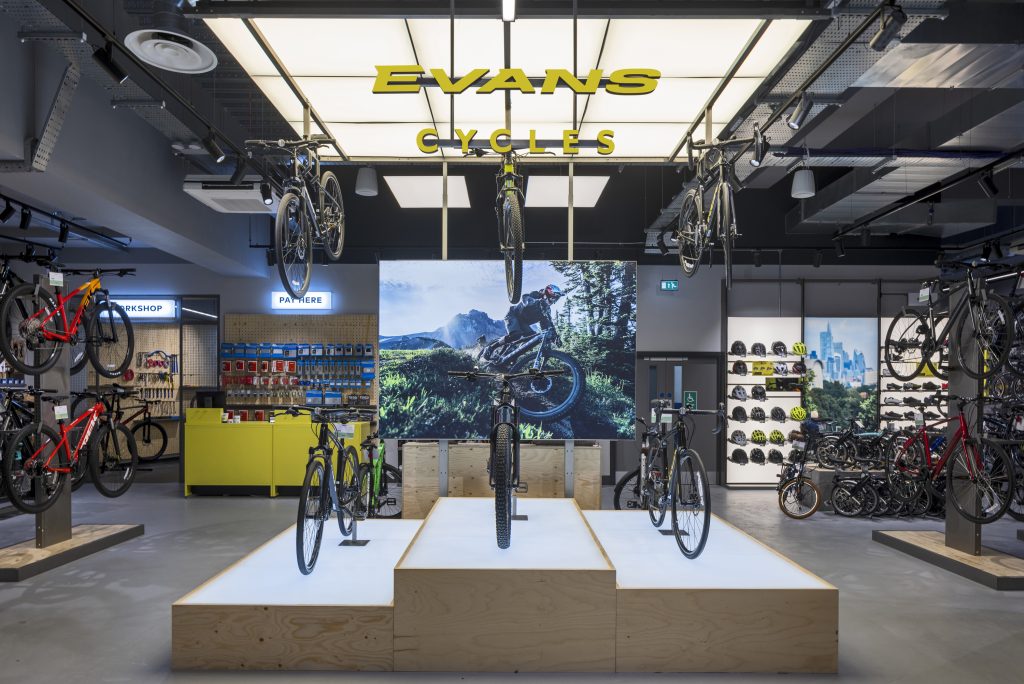 Evans Cycles Continues To Expand Retail & Leisure International