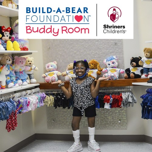 Shriners Children’s Opens BuildABear Foundation Buddy Rooms at