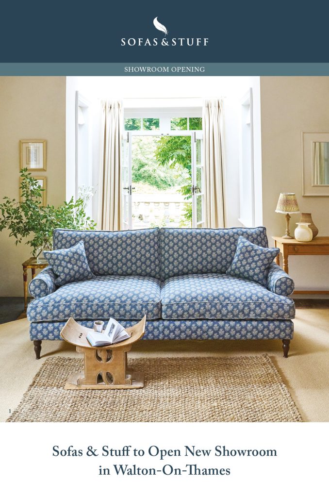 Sofas & Stuff to Open New Showroom in WaltononThames Retail