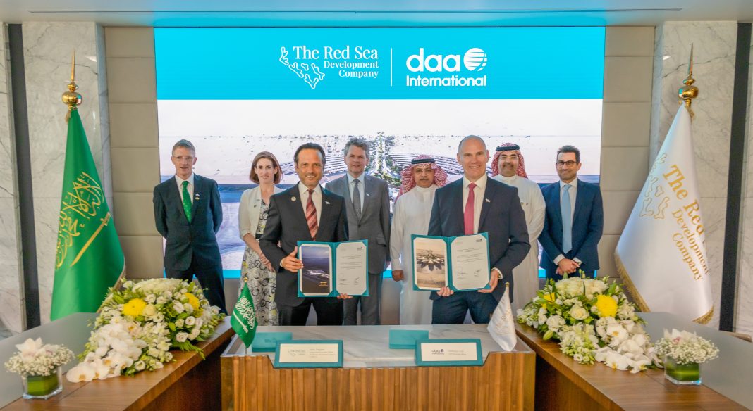 The Red Sea Development Company welcomes Irish government to Riyadh as it signs SAR 1 billion deal with daa International