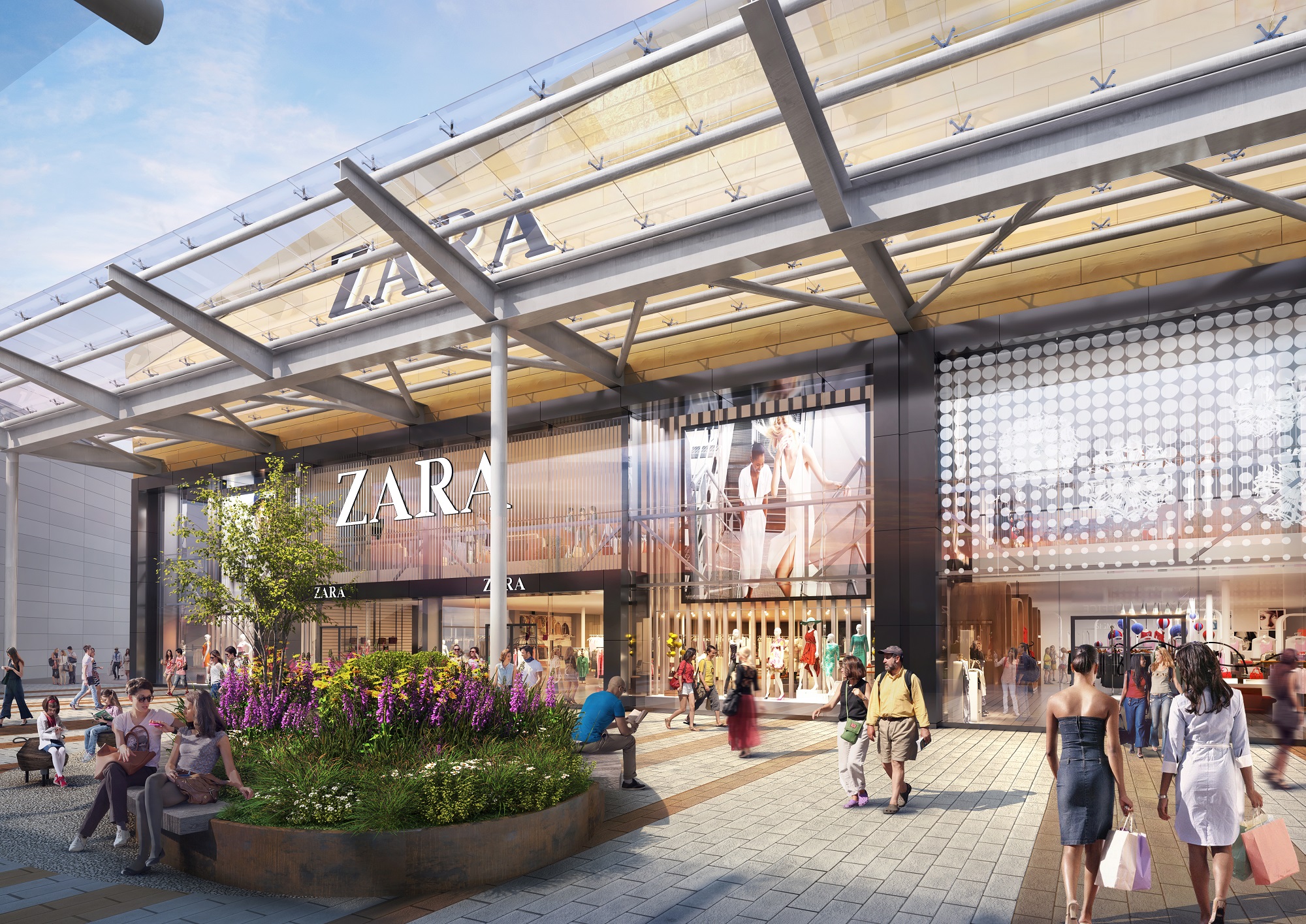 ZARA Signs New Flagship Store at Glasgow Fort Retail & Leisure International