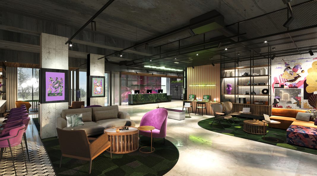 Hyatt Place Krakow Lobby