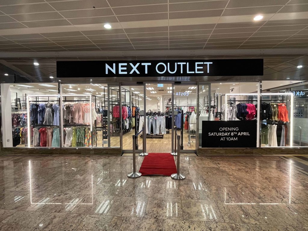 British Retailer NEXT Opens At Gloucester Quays Retail & Leisure