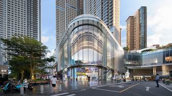 The Aedas-designed Urban Mecca in Shenzhen