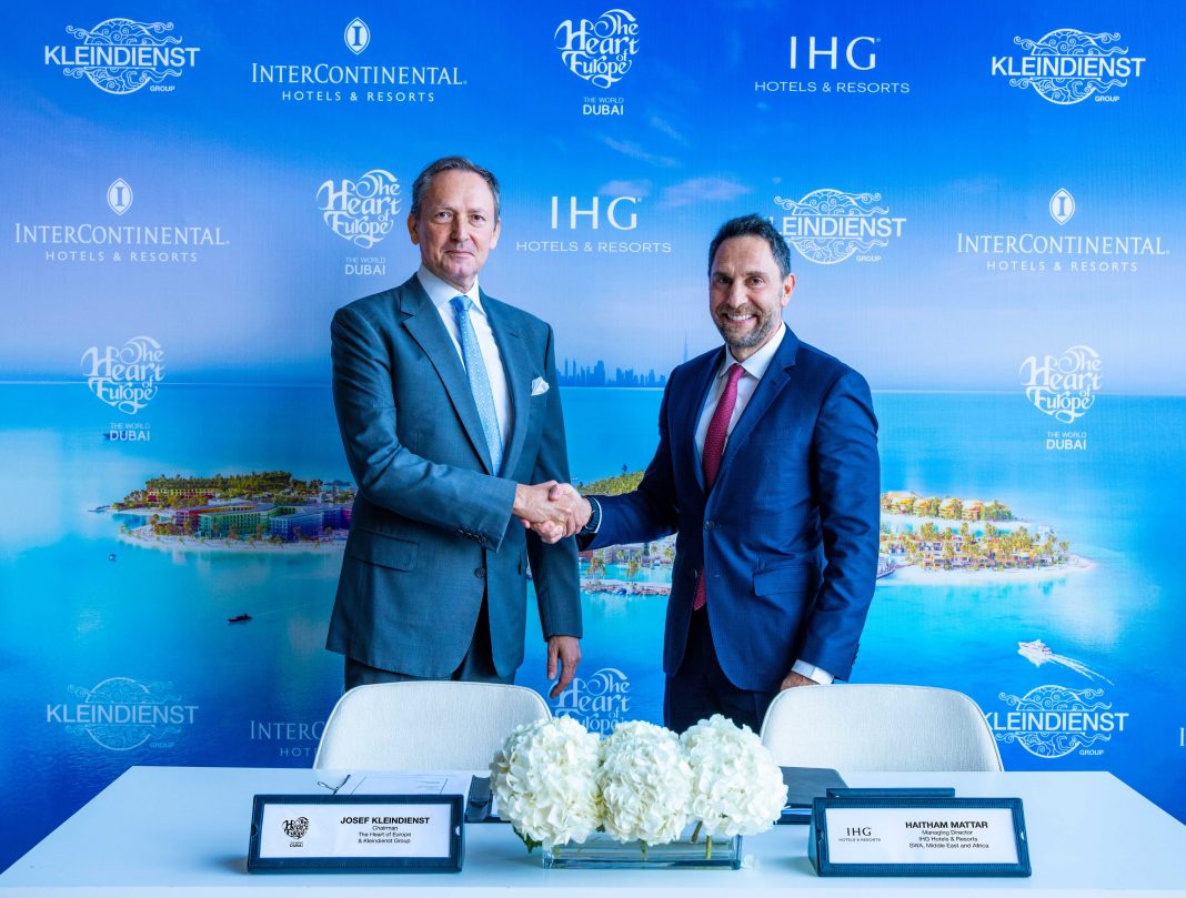 The Heart of Europe and IHG Hotels & Resorts partner to bring the first InterContinental Resort to Dubai